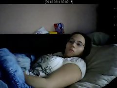 wife mastrubate on spycam part 2