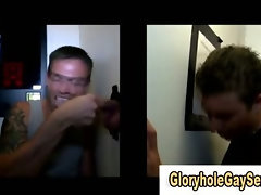 Straight guy tricked into gay blowjob at the gloryhole
