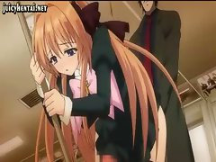 Anime shemale gets her ass fucked