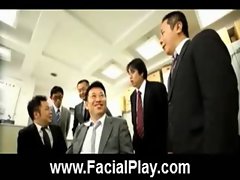 Cute Japanese Babes Nasty Facial Cumshots  30