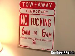 Brothers horny boyfriend gets cock gay boys