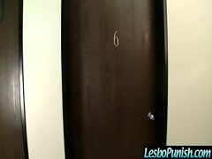 Lesbos Girls Get Punished With Dildos video-10