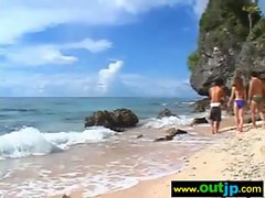 Asians Girls Get Banged In Wild Places video-34