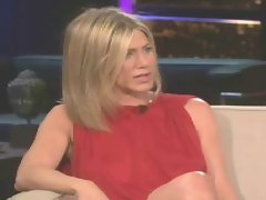 Jennifer Aniston Braless on Chelsea Lately