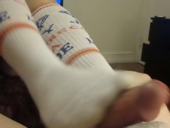 Footjob with Succulent Couture Socks