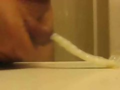 Sounding - With Beads In Penis - 3 Cumshots