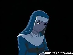 A lovely nun gets into a surprise lesbian pleasure