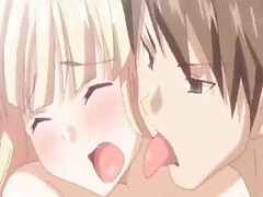 Blonde college girl in anime porn anal sex