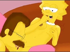Shrek fucks Fiona + Lisa Simpsons get pussy licking