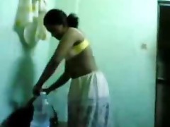 Indian Kerala girl exposed after shower