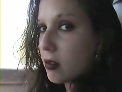 amateur goth girl fucked in a car