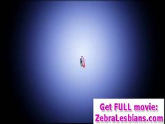 Zebra Girls - Ebony Lesbians Strap-On Fucking 19