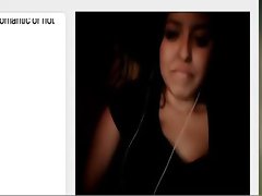 Thick latina shows boobs and ass on omegle