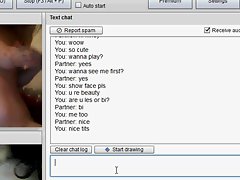 teen from estonia play with fake girl on chatroulette