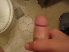 Jacking off cock