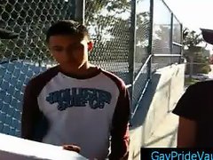 Cute latin guy gets rimmed and fucked part5