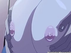 Sexy hentai video with busty girl sex