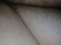 hairy ass and pussy.