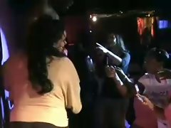Sluts with male stripper at a real cfnm party