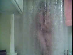 Hot young couple in the shower