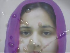 Gman Cum on Face of a Sexy Indian Slut in Hijab (tribute)