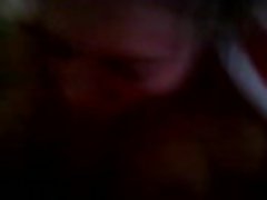 whore xwife laying there gettin facefucked