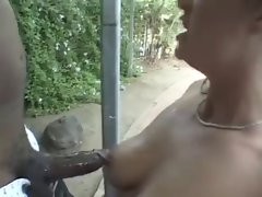 White Bitch Facefucked by a BBC