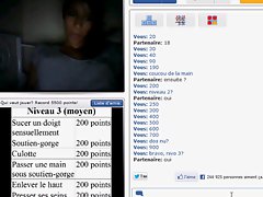 Arab girl shows her amazing tits on french Chatroulette