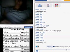 Arab girl shows her amazing tits on french Chatroulette