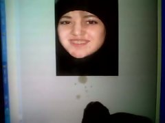 2nd Cumshot Tribute to Arab Hijabi jizzlover Manal