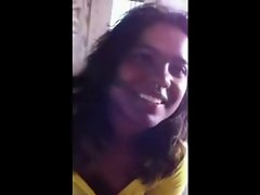 Indian chick get facial from bf