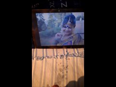 Cum Tribute to indian bombshell using fleshlight