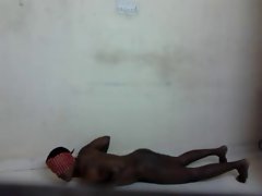 Sexy indian hunk stripping and jerking