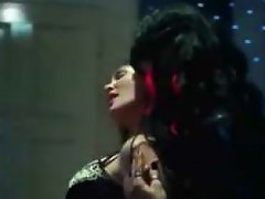 Diora Baird lesbian scene on her movie Night Of Demons....