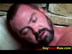 Hot gay bear action with John and Jack