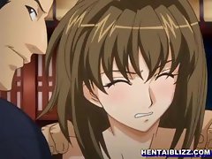 Caught Japanese hentai girls hard gangbanged