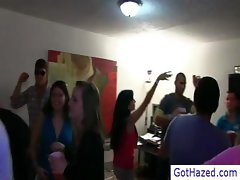 Guys getting hazed at party part1