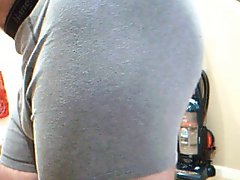 white bubblebutt shows ass off in undderwear
