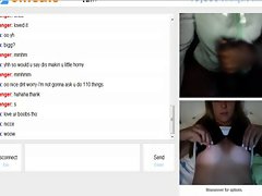 omegle 41 (sexy girl shows tits b4 omegle freeze&,#039,s)