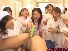 Asian nurses in a hot gangbang part5