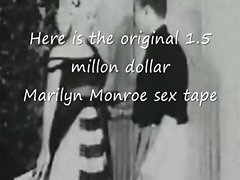 Marilyn Monroe 1.5 million dollar sex tape???