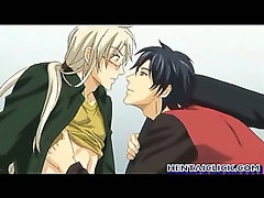 Anime gay fucking and hardcore anal