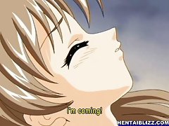 Busty hentai girl hot deep fucked