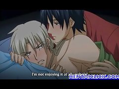 Sexy anime gay having a love affair