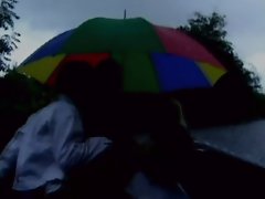 British sluts get fucked outdoors on a boat