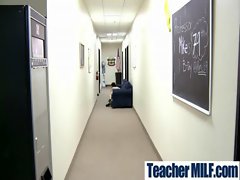 In Class Teachers and Students Get Rough Sex vid-11
