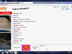 Lassie on Omegle demonstrates hooters