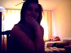 Babe showing her hooters on webcam 7 (low quality)