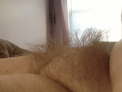 love to wrap her see through pantys around my cock, very hairy
