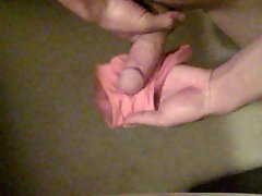 Masturbating with panties 13